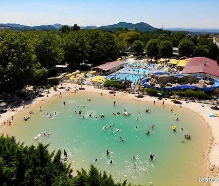 Mobilhome 6 Personnes Camping 4* Chateauneuf-de-Galaure ภายนอก รูปภาพ